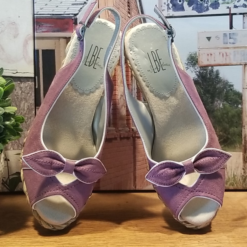 Lilac LBE by Sam Edelman Wedges